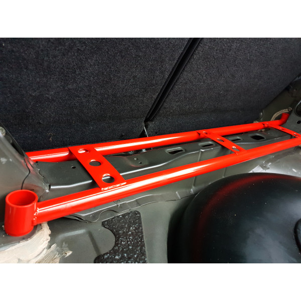 Rear upper strut bar Toyota Corolla E12 Black