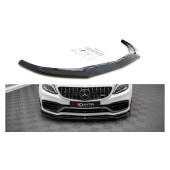 Splitter Mercedes-Benz C63 AMG Aero Pack C205 Facelift Front v.3 Gloss Black