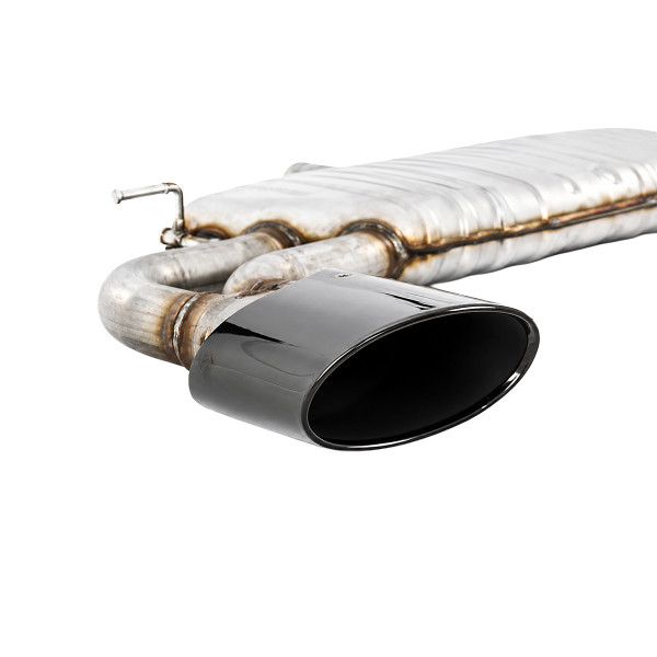 Exhaust Muffler Silencer Black suitable for AUDI A3 (8V) Saloon 2017-2019