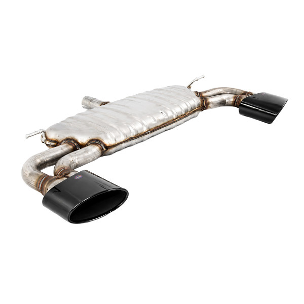 Exhaust Muffler Silencer Black suitable for AUDI A3 (8V) Saloon 2017-2019