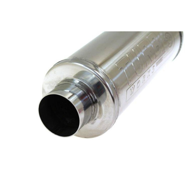 Center Silencer 2.75" (70mm) TurboWorks RS 304SS 300mm