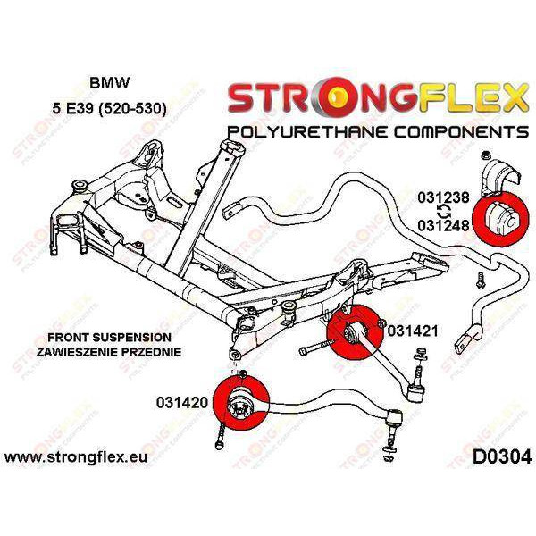Front anti roll bar bush