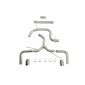 CatBack exhaust system VW Golf 6 1.4T 1.6T