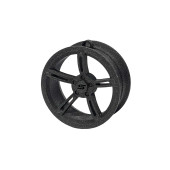 Pendant Slide Rim 04 Black 70mm Christmas Bauble Keyring