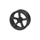 Pendant Slide Rim 05 Black 70mm Christmas Bauble Keyring