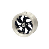 Pendant Slide Rim 07 White-Black 70mm Christmas Bauble Keyring