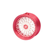 Pendant Slide Rim 10 Pink-White 70mm Christmas Bauble Keyring