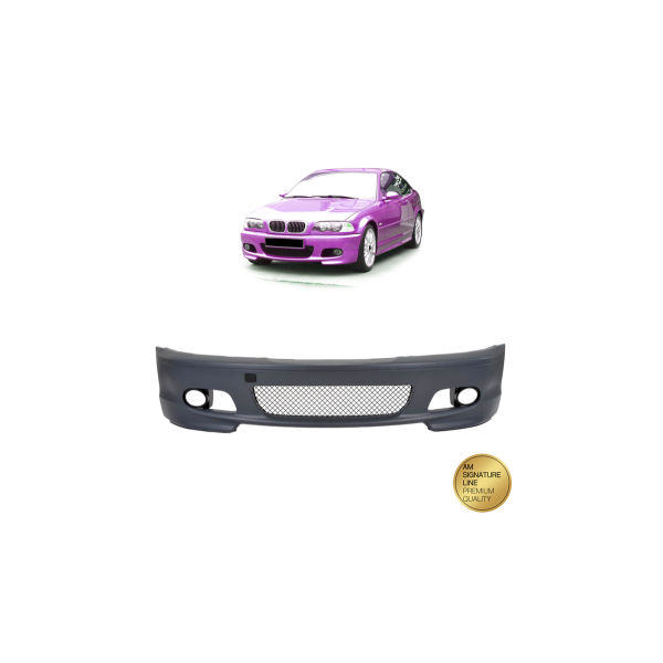 Front bumper sport BMW 3 (E46) Coupe Cabrio 1999-2006 DAMAGED