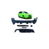 Bumper BMW 5 E61 Rear with Diffuser