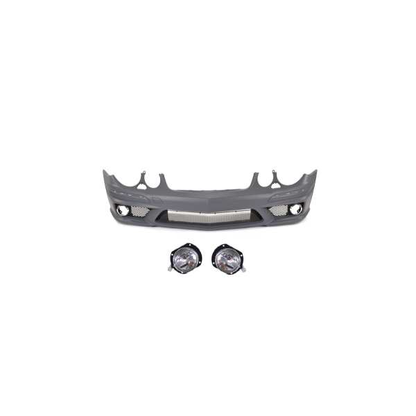 Bumper Mercedes-Benz E W211 S211 Facelift Front SRA Fog light