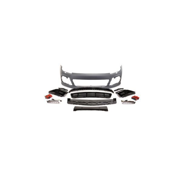 Bumper Volkswagen Scirocco III Front SRA Grill LED DRL