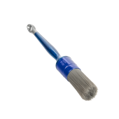Blue brush with grey bristles no. 12