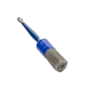Blue brush with grey bristles no. 16