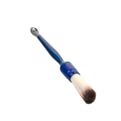 Blue Brush with Light and Dark Bristles No. 8