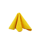 Yellow Microfiber with Edging 30x30cm