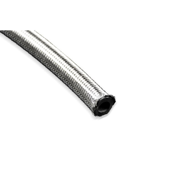 AN6 Steel Braided Rubber Hose - Durable & Flexible