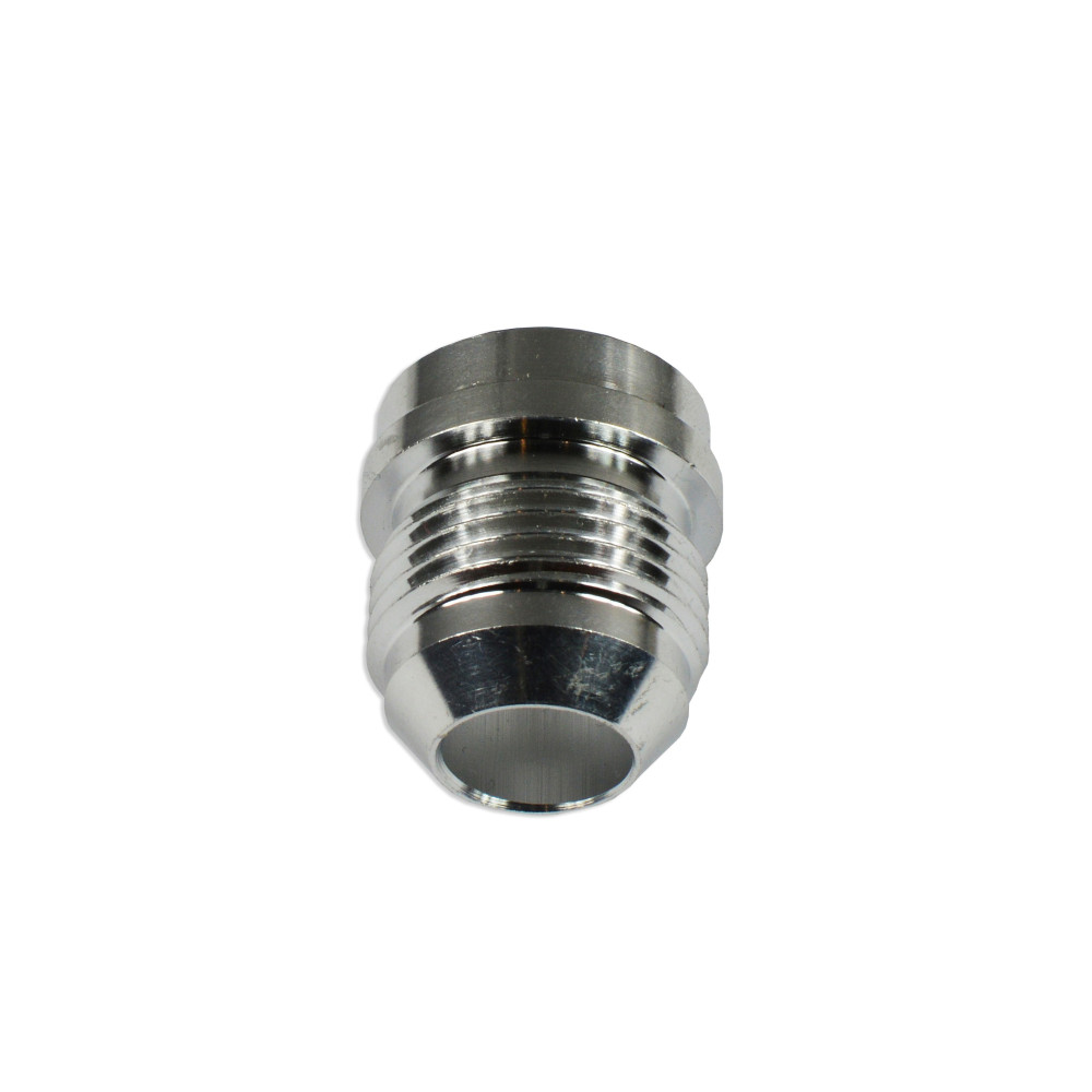 AN6 Weld-Ready Nipple Fitting for Custom Projects