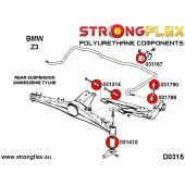 BMW E36 E30 E28 E21 Rear Trailing Arm Bushings