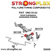 Front Wishbone Bush for Fiat & Lancia Models 1991-2008
