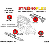 Left Engine Mount Inserts for Honda Civic CRX II (88-91)