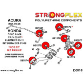 Rear Lower Arm Outer Front Bush for Acura & Honda