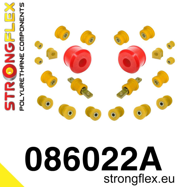 Hard Rear Suspension Bush Kit for Honda CRX & Civic