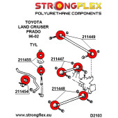 Complete Suspension Bush Kit for Toyota Prado II & 4Runner