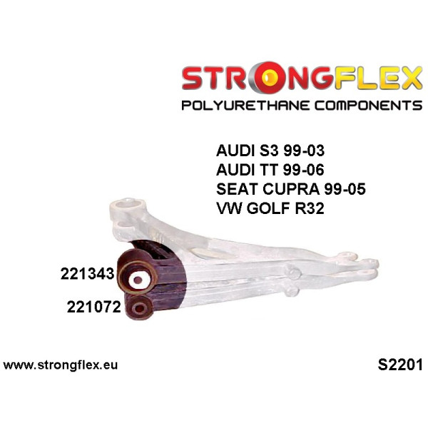 Premium Front Suspension Bush Kit for Audi & VW Models