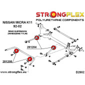 Nissan Micra II K11 Rear Upper Arm Bush Replacement