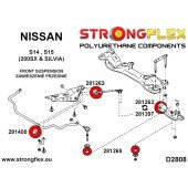 38mm Front Inner Track Control Arm Bush for Nissan S Chassis