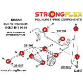 Nissan NX N14 Rear Suspension Bush Kit (90-94)