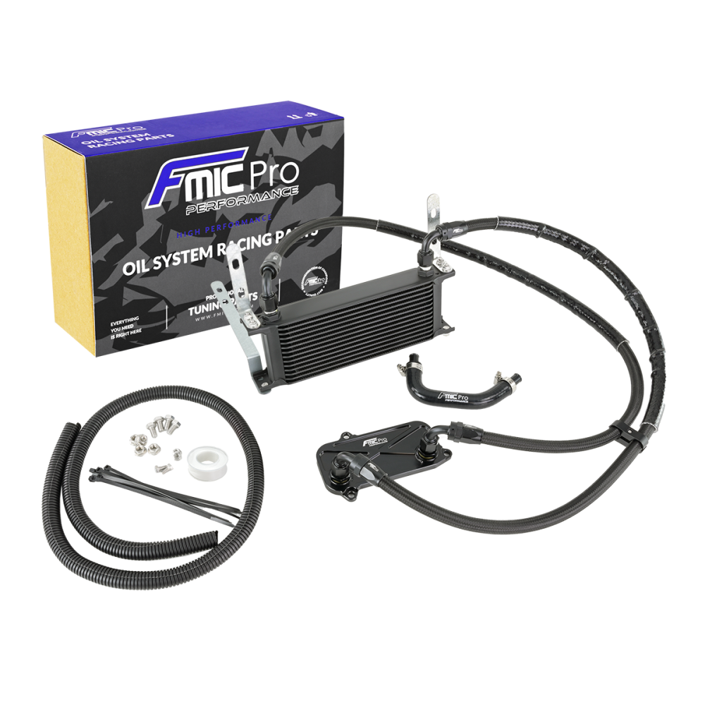 Transmission oil cooler kit FMIC.Pro for VAG Volkswagen Audi Skoda Seat DQ500 7 speed DSG gear box