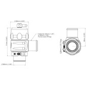 Turbosmart TS-0205-1262 32mm Plumb Back BOV