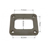 T4 Twin Scroll Stainless Steel Flange for Turbochargers