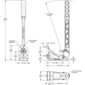 Wilwood 340-14769 Vertical Hydraulic Handbrake Assembly