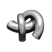 High-Quality 76mm Aluminum Elbow 180° - 30cm