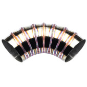 High-Quality 70mm Stainless Steel 90° Elbow Fitting