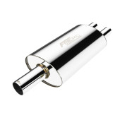 Racestage Oval Through Muffler Pro 425mm - Boost Performance