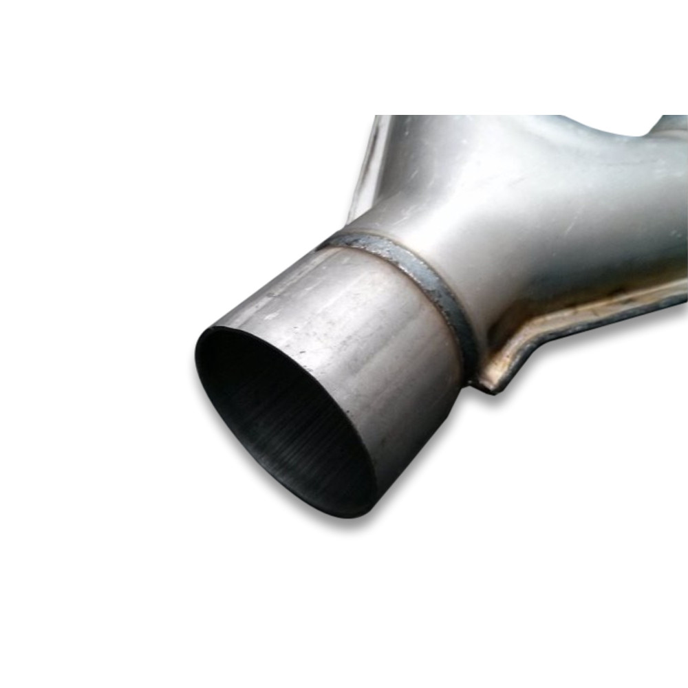 High-Performance Y-Pipe 63-57mm Exhaust Connector