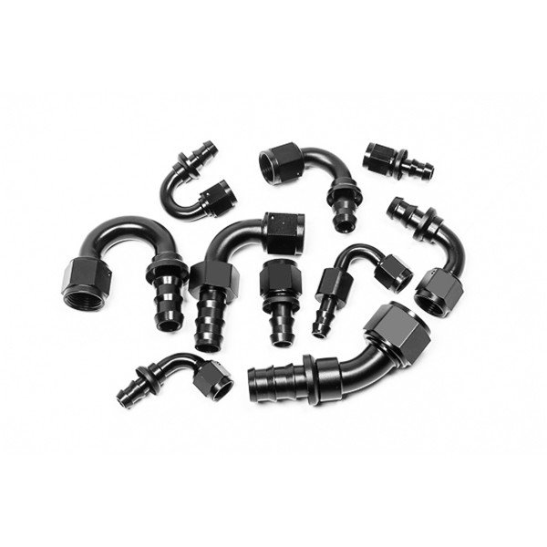 Radium Engineering 10AN 90° PushLok Hose End - Premium Quality