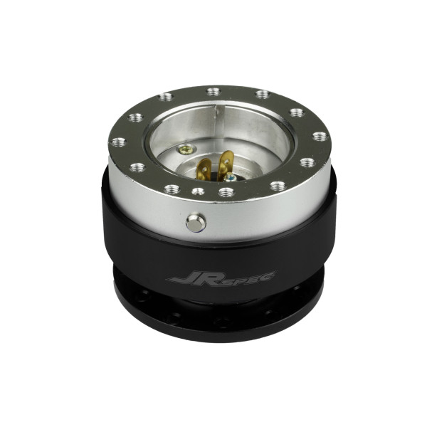 Black Steering Wheel Quick Release Hub