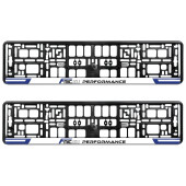 Car Registration Frame Set