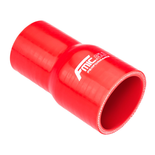 70/83mm Orange Silicone Straight Reducer for Cars