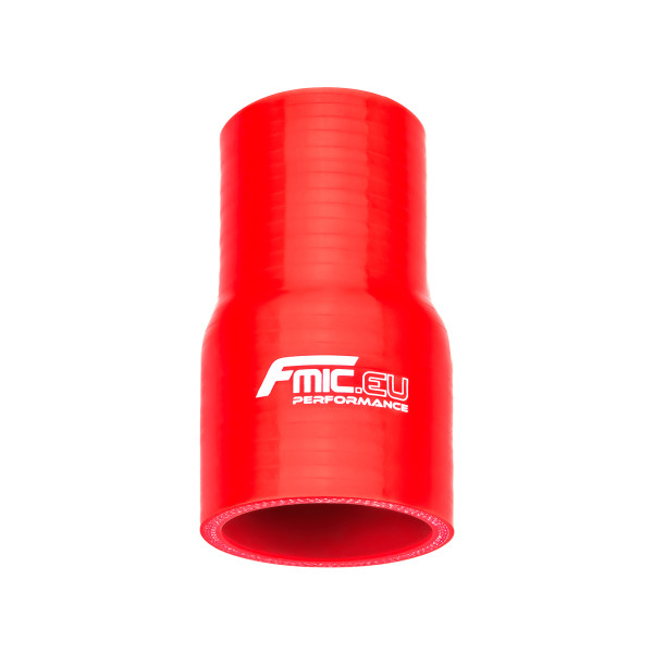 54/60mm Orange Silicone Straight Reducer for Cars