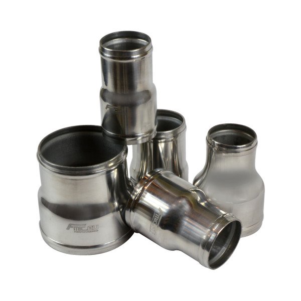 Aluminum Reducer 51mm to 57mm with Swaged Ends