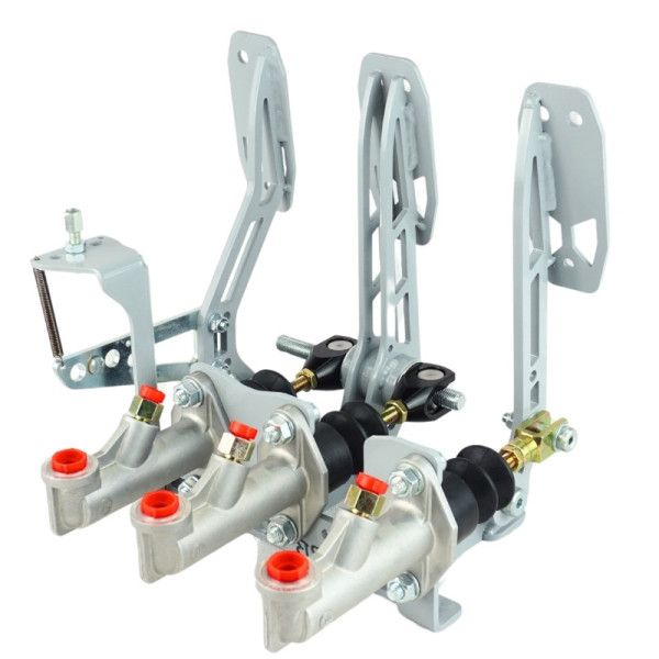Pedalbox Eco Class Floor Mount Compact Racing Pedal Boxes - Gray