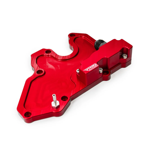 Performance Valve Cover Breather Adapter PCV AN10 for 1.8/2.0 TSI EA888 Gen 3 Red