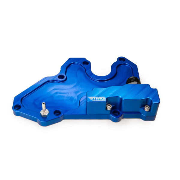 Performance Valve Cover Breather Adapter PCV AN10 for 1.8/2.0 TSI EA888 Gen 3 Blue