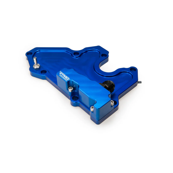 Performance Valve Cover Breather Adapter PCV AN10 for 1.8/2.0 TSI EA888 Gen 3 Blue