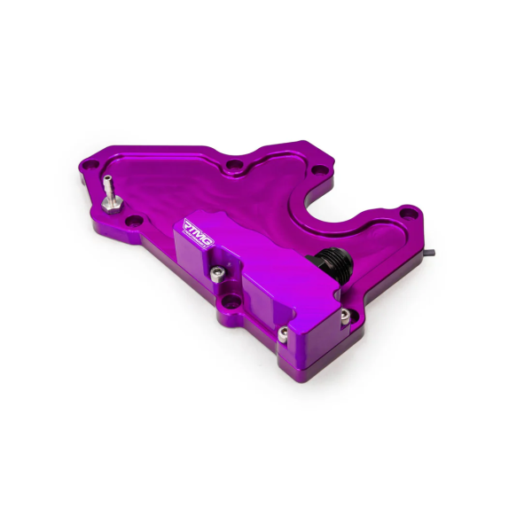 Performance Valve Cover Breather Adapter PCV AN10 for 1.8/2.0 TSI EA888 Gen 3 Purple